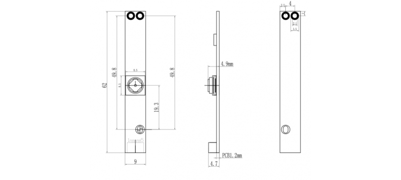 5M USBカメラセンサーモジュール– CM5M30M5L