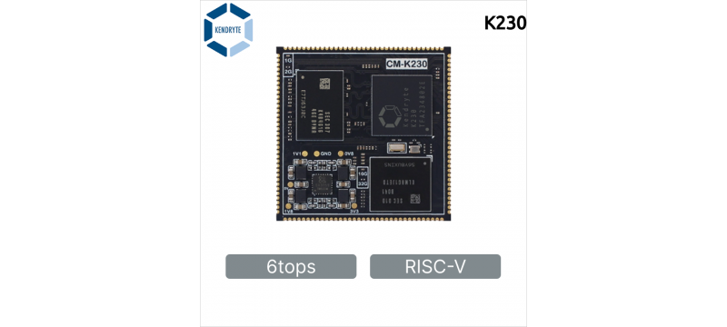 K230 RISC-V 6-TOPS AI Vision SoM