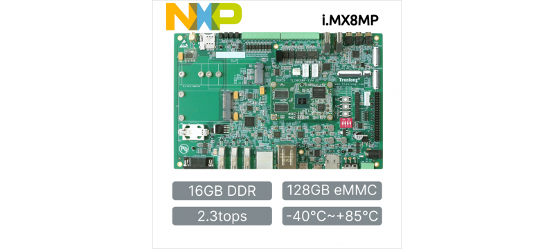 NXP i.MX8M Plus System-on-Module & Industrial Carrier Board