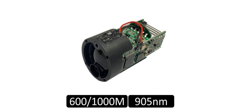 600m/1000m 長距離屋外用レーザーレンジファインダーモジュール - LRFX00M3LS