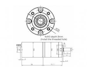 Brushless DC Motor 24V